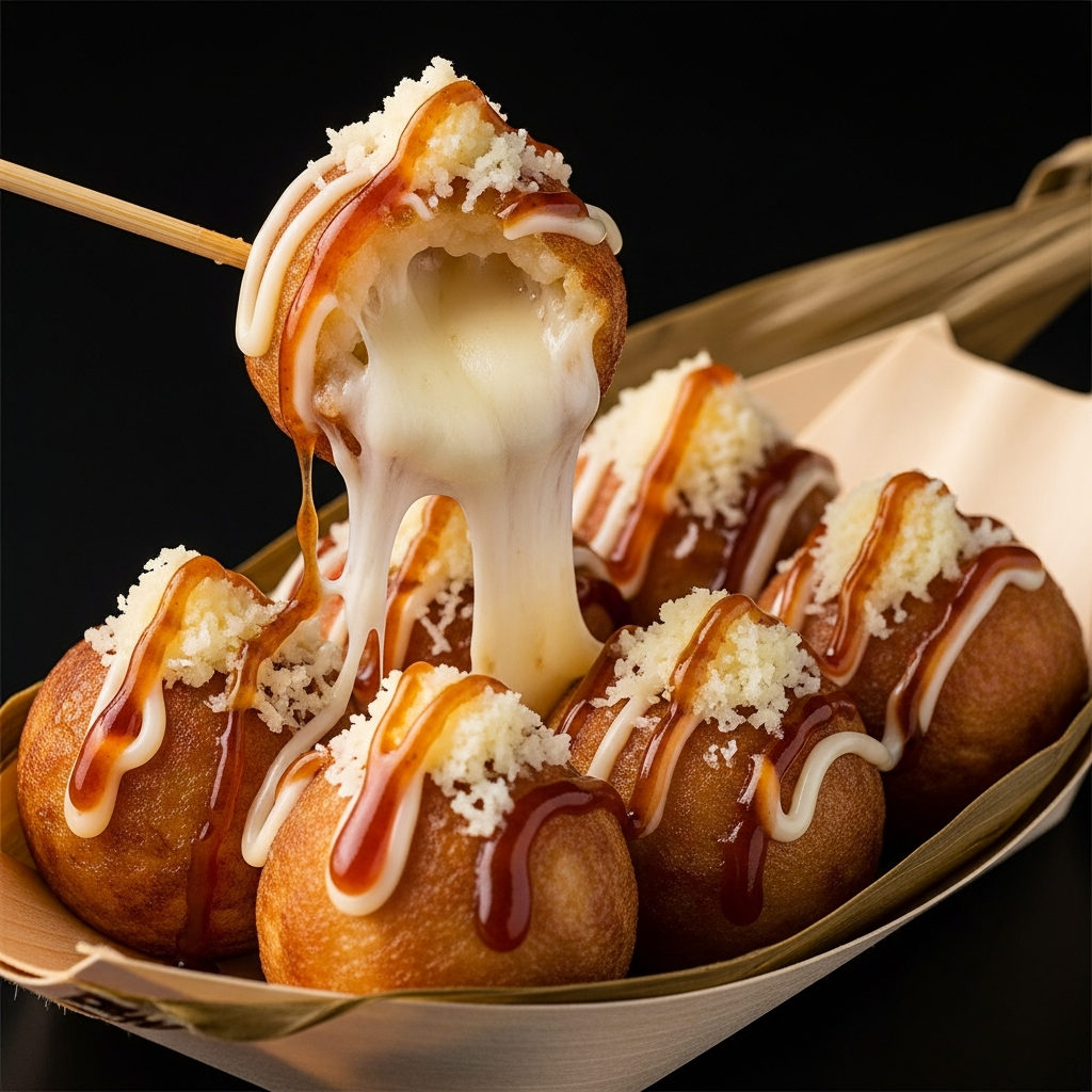 Cheese Takoyaki (8 pcs)